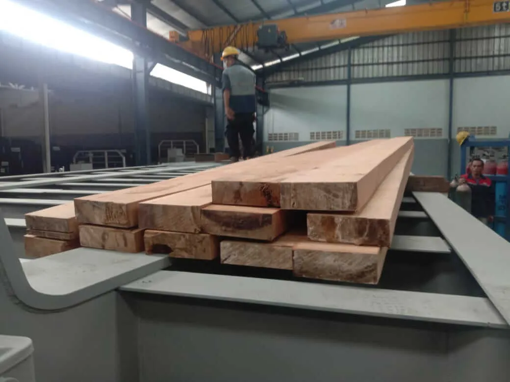 Warehouse gate entrance